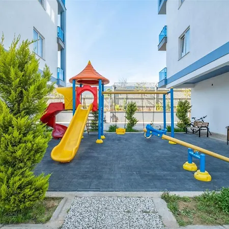 0020 Exodus Park 1 1 In Oba, Alanya, Shuttle And Full Facilities アパート アランヤ