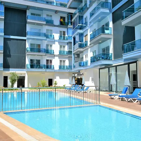 0020 Exodus Park 1 1 In Oba, Alanya, Shuttle And Full Facilities アランヤ